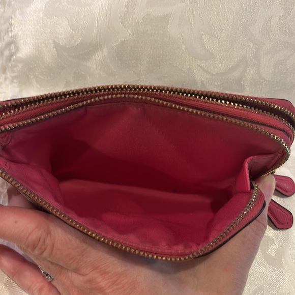 Pink Coach Wristlet - Picture 3 of 7